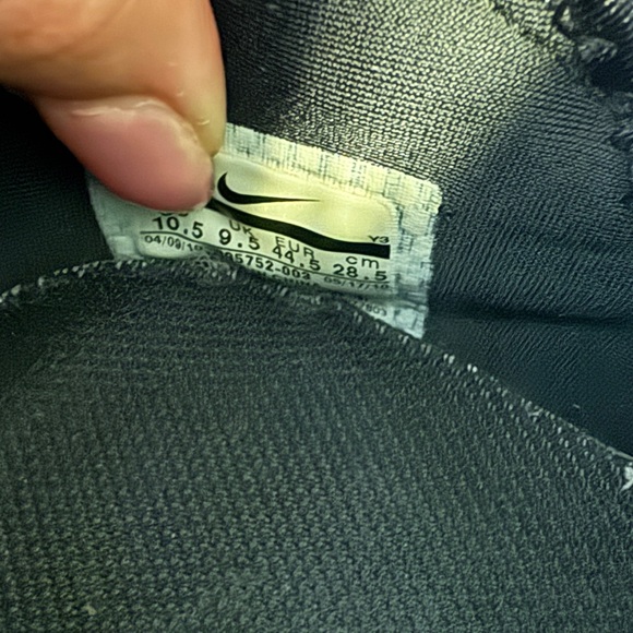 Nike air footscape motion black  size 10.5 sporty athletic athlete athleisure - Picture 5 of 12